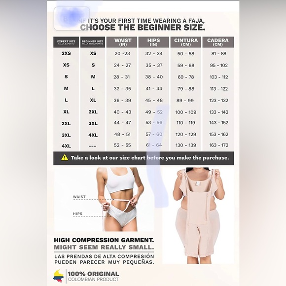 DIANE Poitiere  002406 Butt Lifter Colombian Shapewear for Women | Faja NWT - Picture 3 of 7